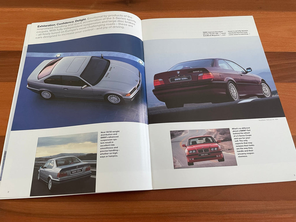 BMW-E36 Coupe, 1996-Dealership-Sales-Brochure