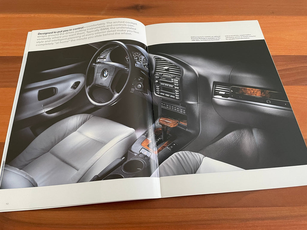 BMW-E36 Coupe, 1996-Dealership-Sales-Brochure