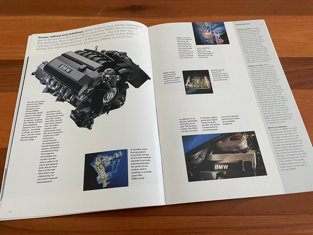 BMW-E36 Coupe, 1996-Dealership-Sales-Brochure