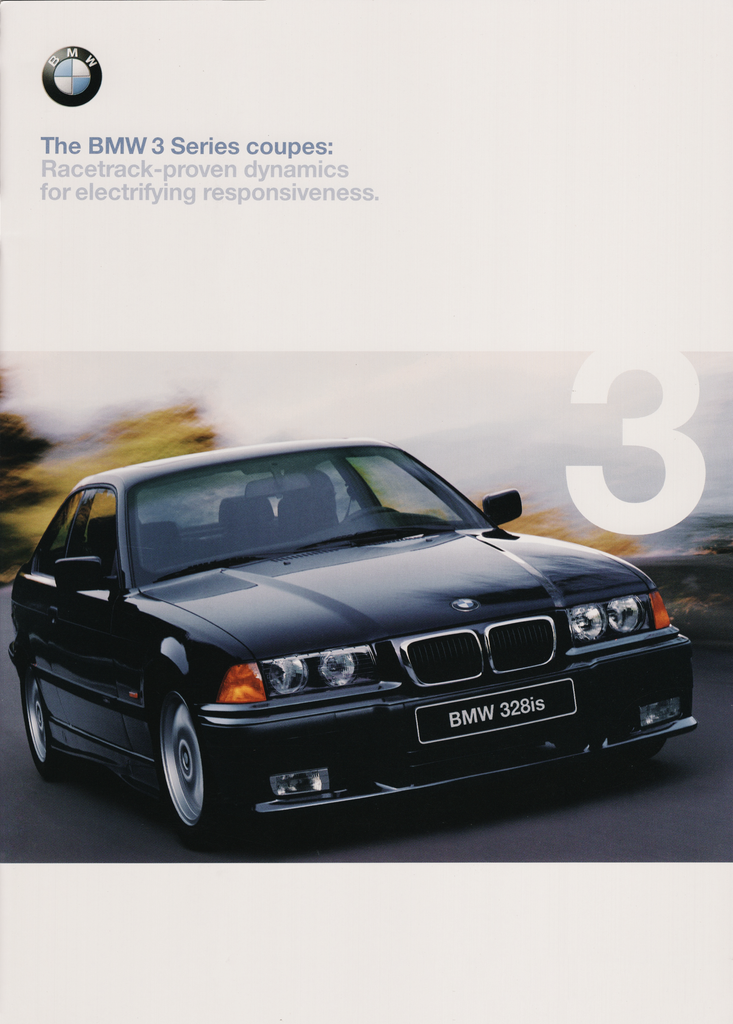 BMW-E36 Coupe, 1998-Dealership-Sales-Brochure