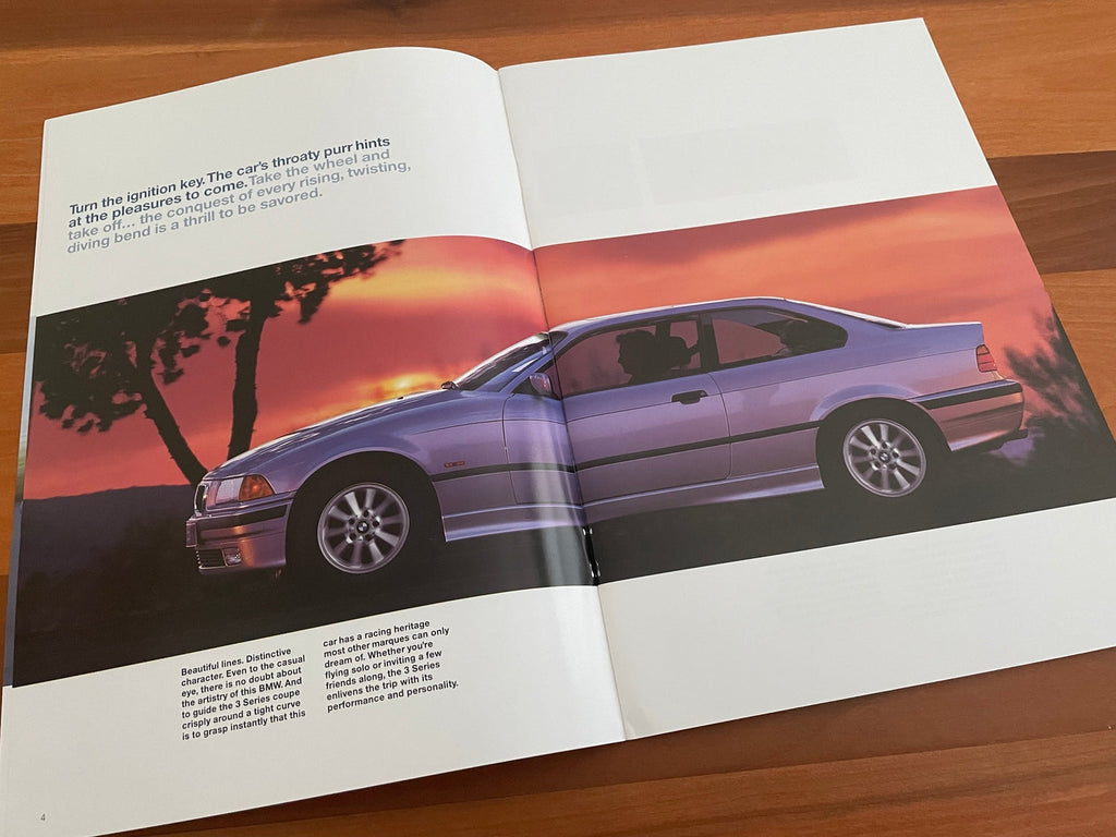 BMW-E36 Coupe, 1998-Dealership-Sales-Brochure