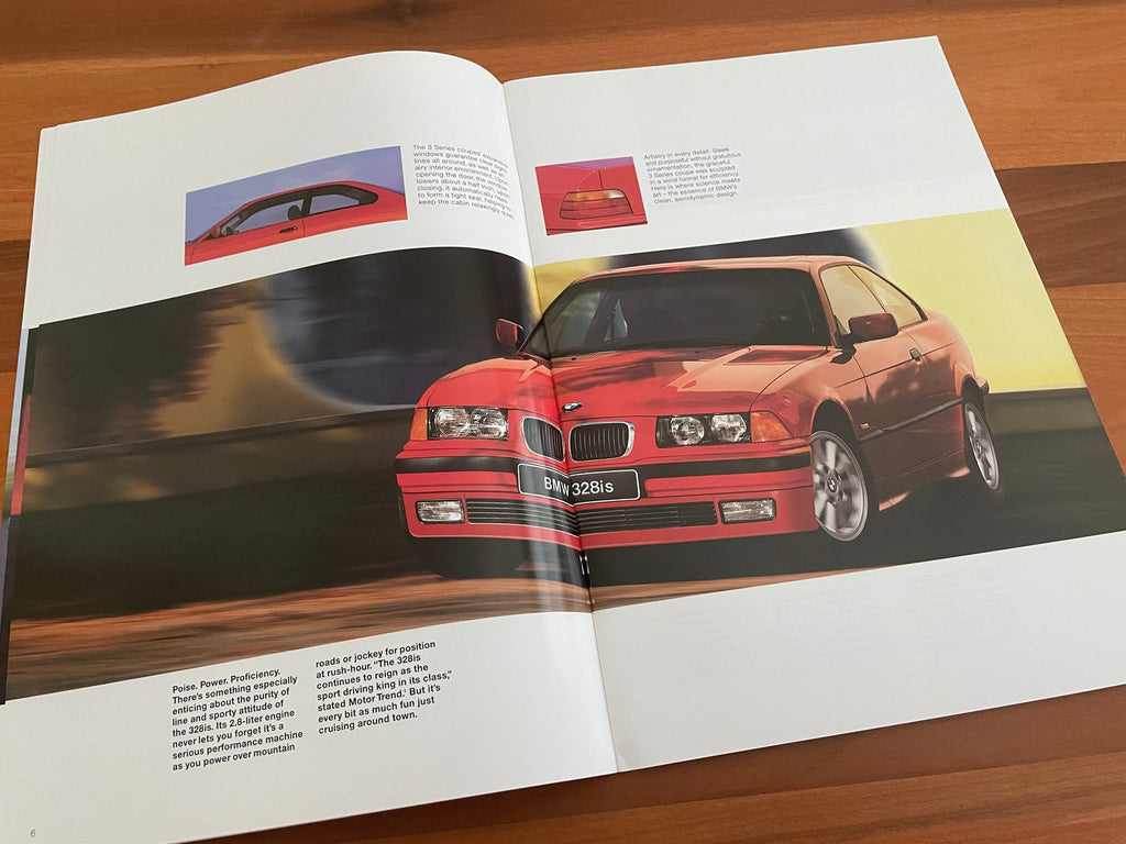 BMW-E36 Coupe, 1998-Dealership-Sales-Brochure