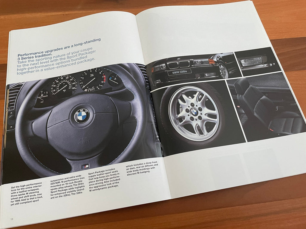 BMW-E36 Coupe, 1998-Dealership-Sales-Brochure