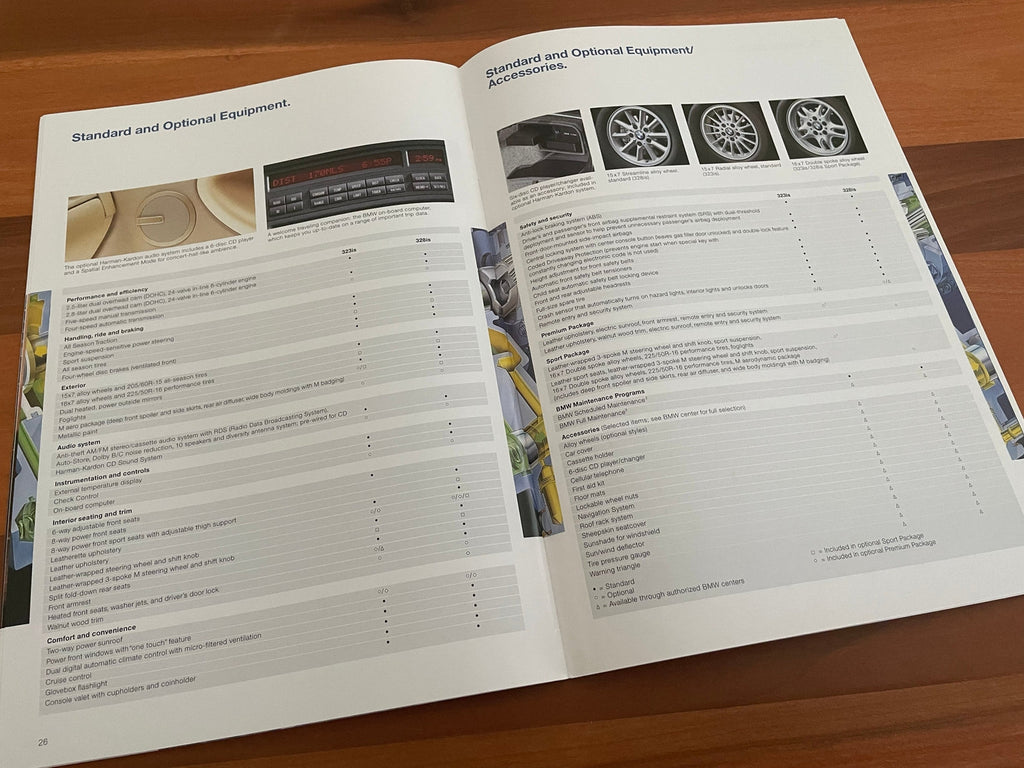 BMW-E36 Coupe, 1998-Dealership-Sales-Brochure