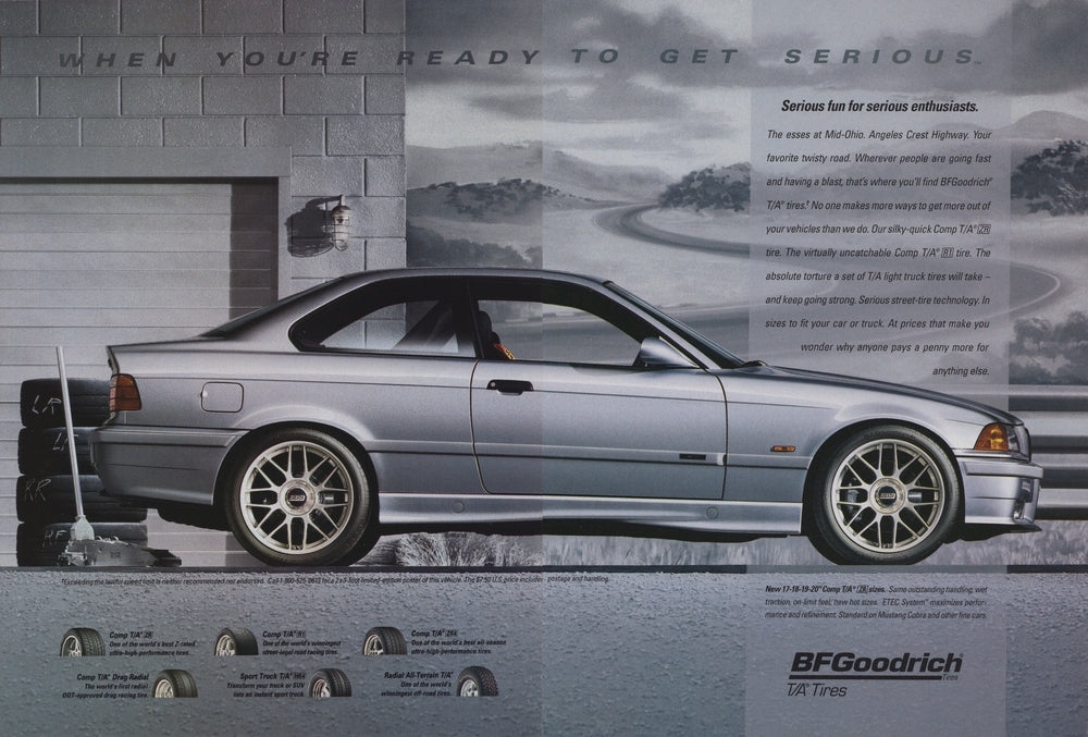 BMW-E36 M3 BFGoodrich-Magazine-Ad