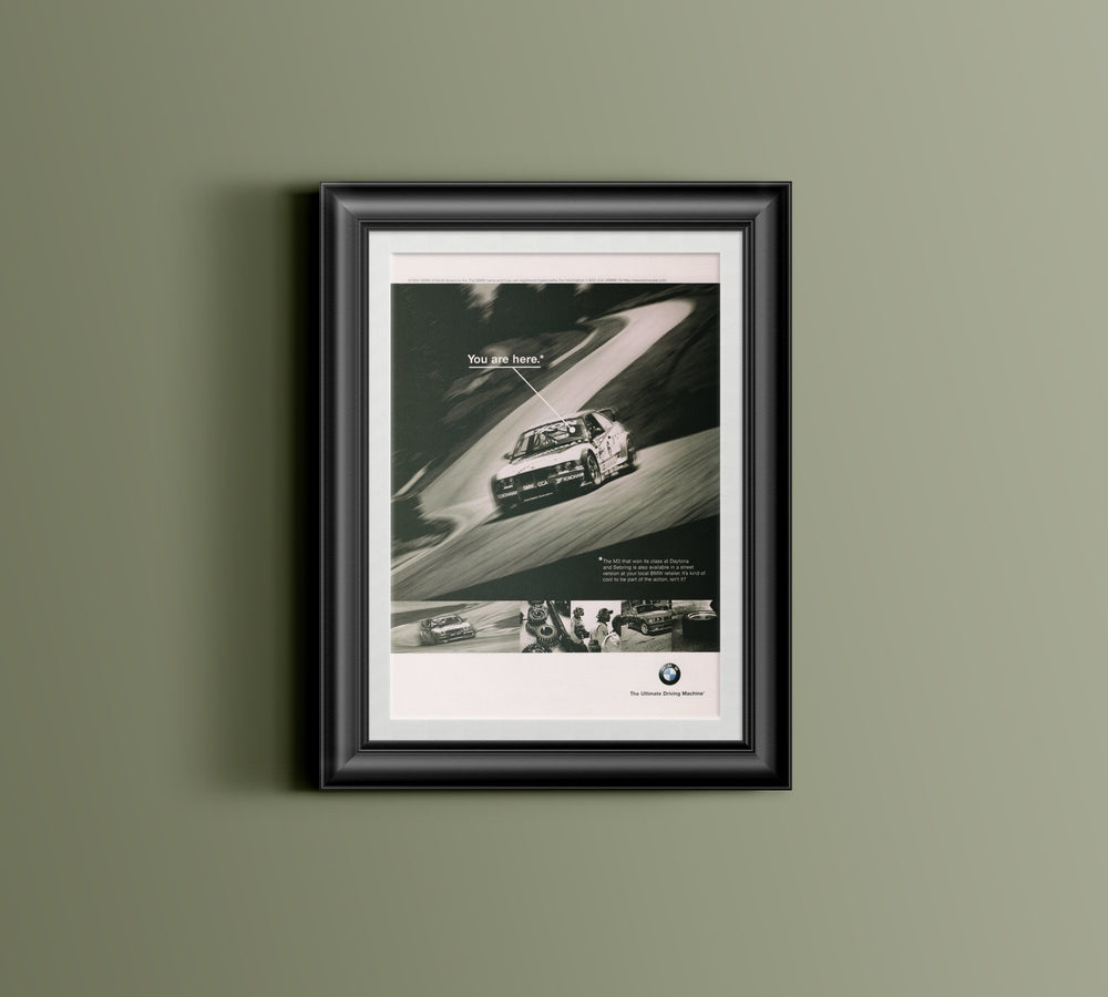 BMW-E36 M3 GTR-Magazine-Ad
