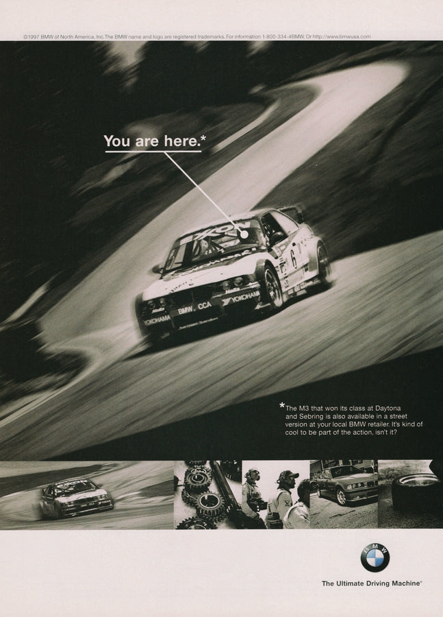 BMW-E36 M3 GTR-Magazine-Ad