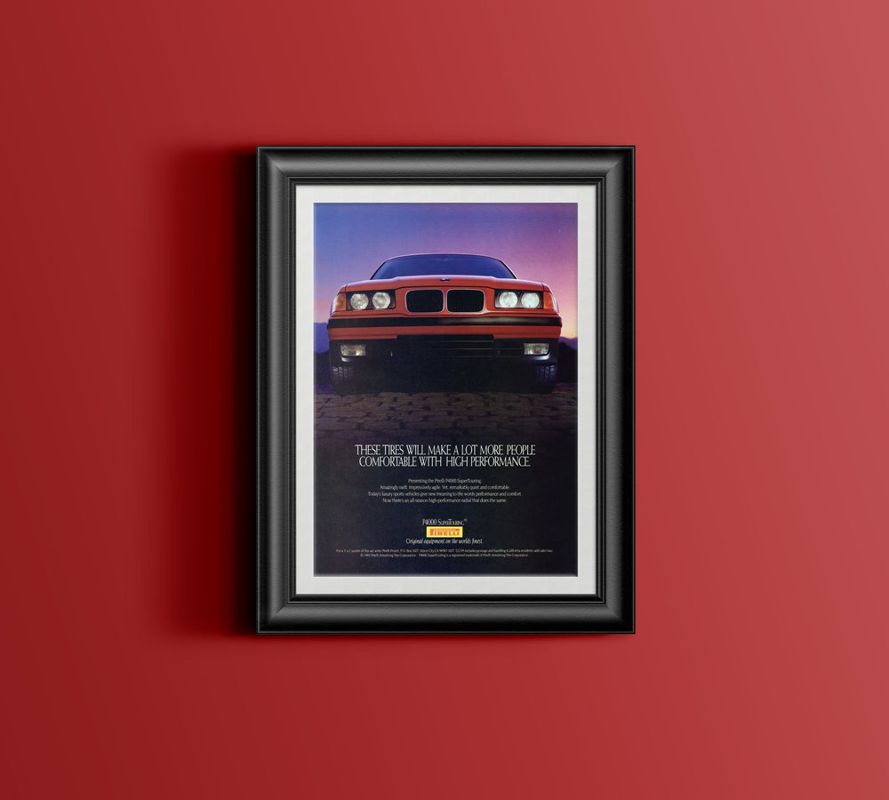 BMW-E36 Pirelli P4000 SuperTouring-Magazine-Ad