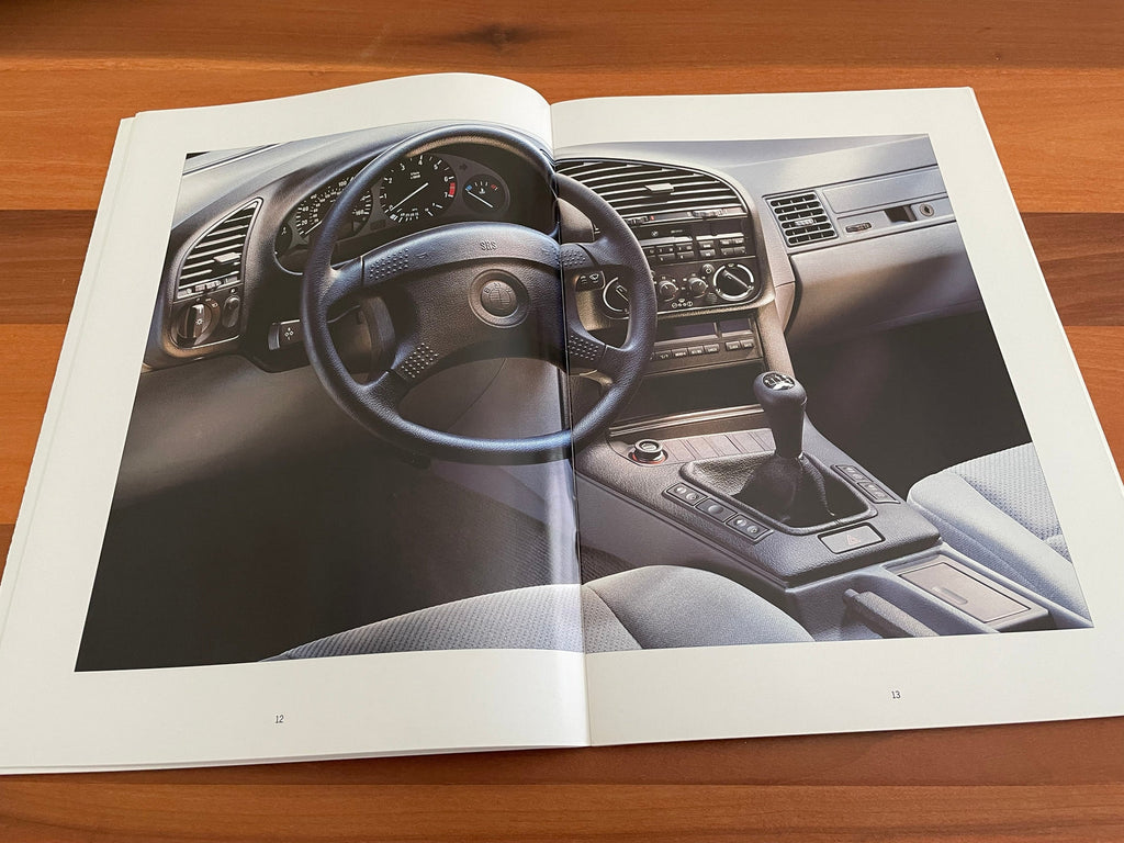 BMW-E36 Sedan, 1991-Dealership-Sales-Brochure
