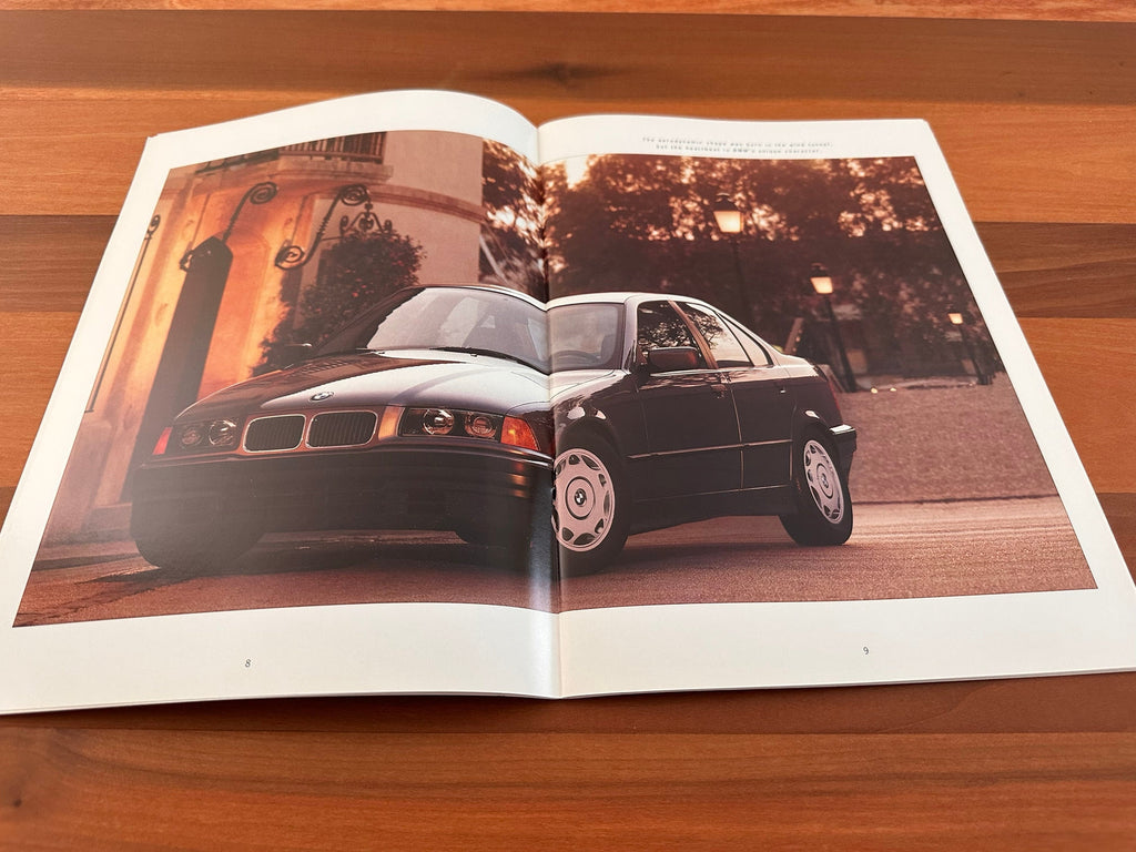 BMW-E36 Sedan, 1992-Dealership-Sales-Brochure