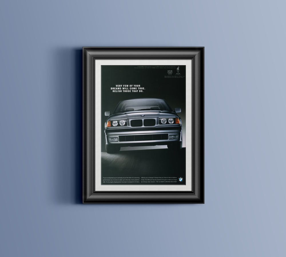 BMW-E36 Your Dreams Will Come True-Magazine-Ad