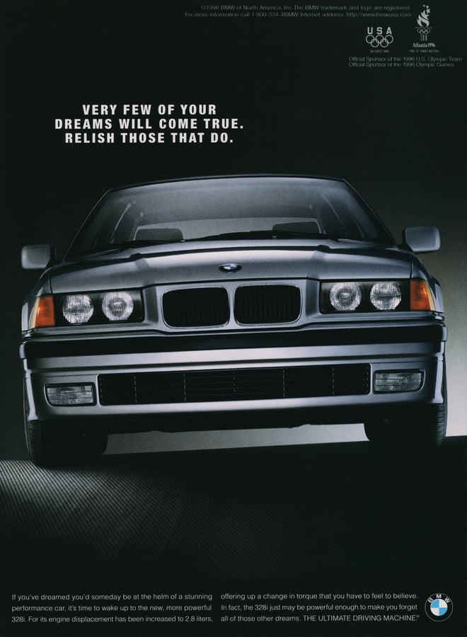 BMW-E36 Your Dreams Will Come True-Magazine-Ad