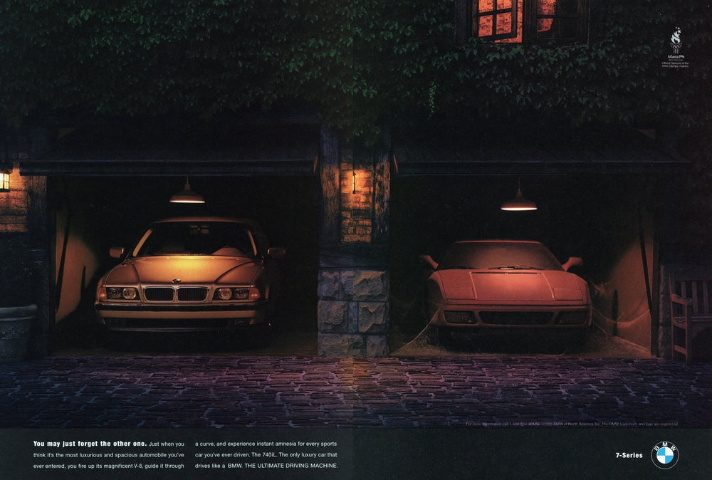 BMW E38 740iL Vintage Magazine Print Ad from 1995 – BIMMERtips.com
