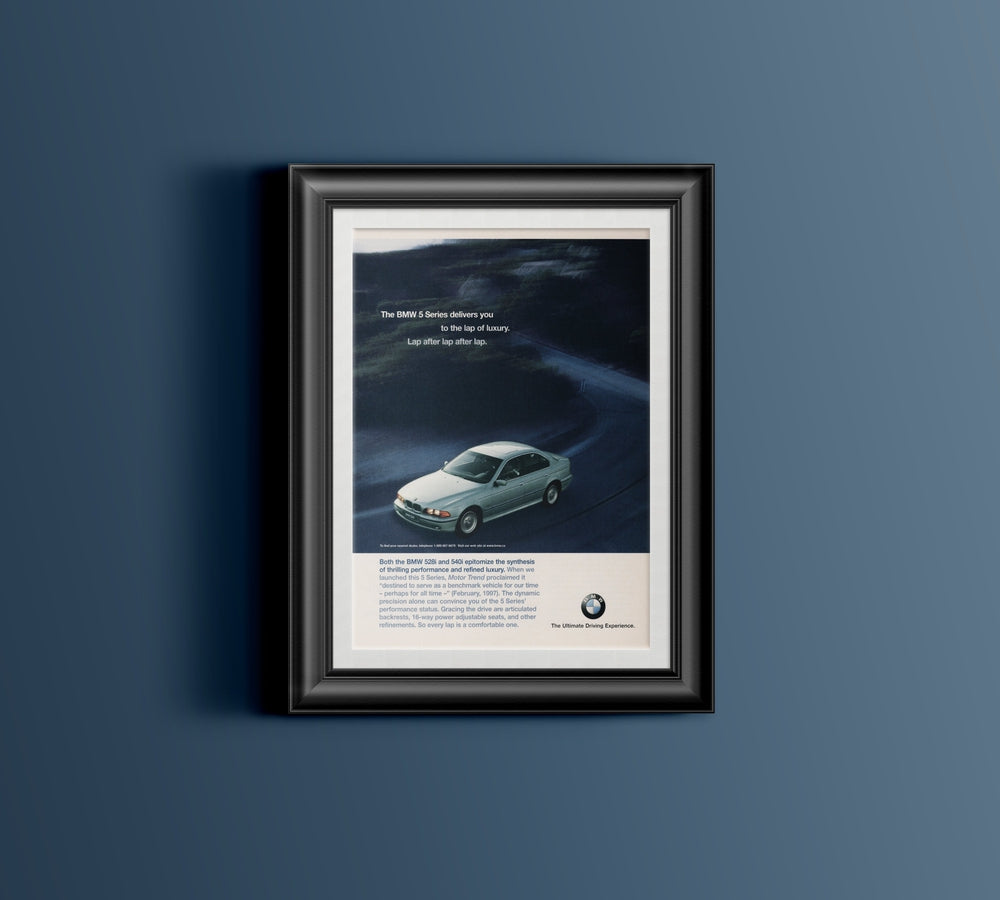 BMW-E39 Lap of Luxury-Magazine-Ad
