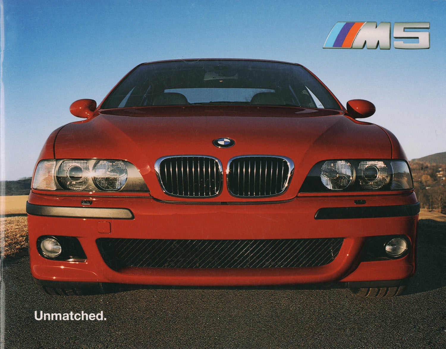 BMW-E39 M5 Sedan, 2000-Dealership-Sales-Brochure