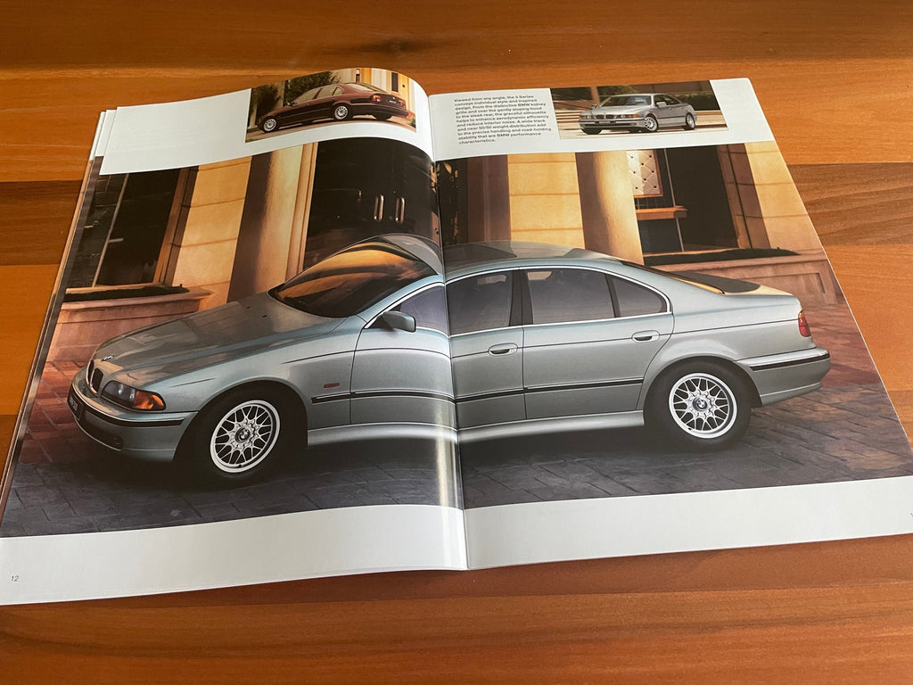 BMW-E39 Sedan, 1997-Dealership-Sales-Brochure
