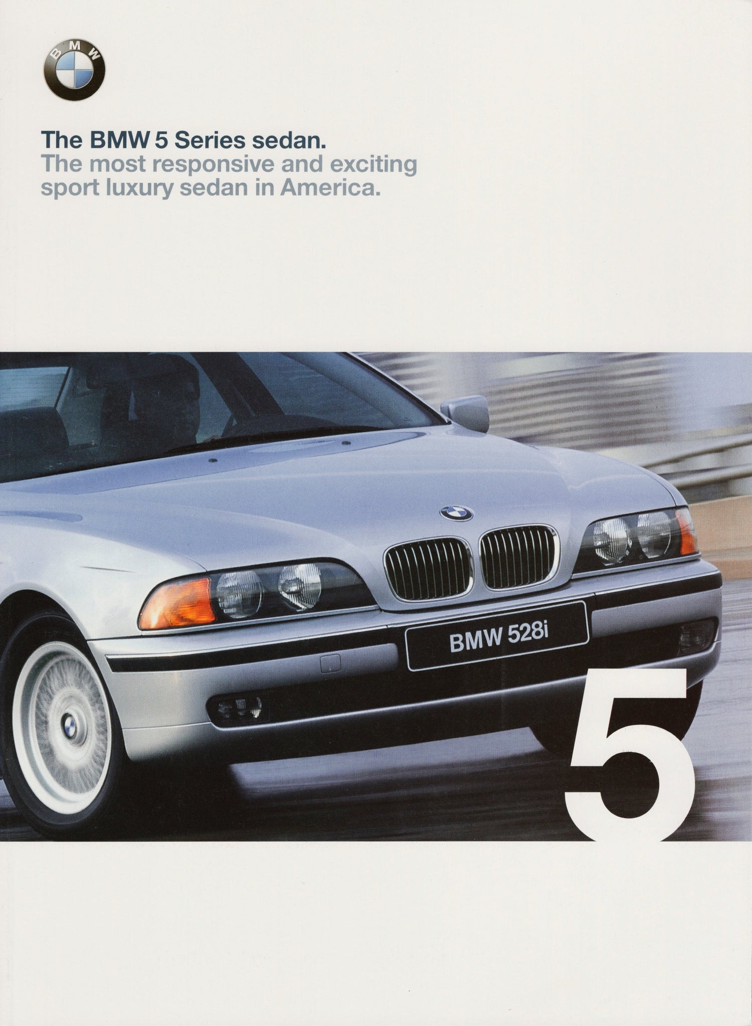 BMW-E39 Sedan, 1998-Dealership-Sales-Brochure