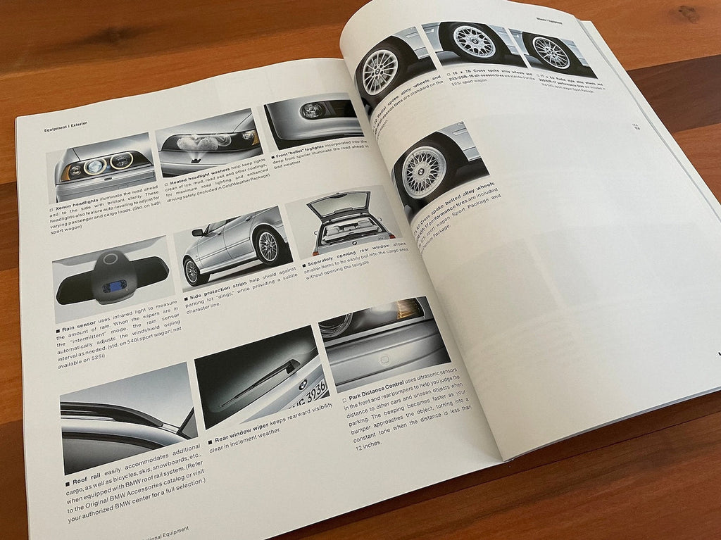 BMW-E39 Touring, 2001-Dealership-Sales-Brochure
