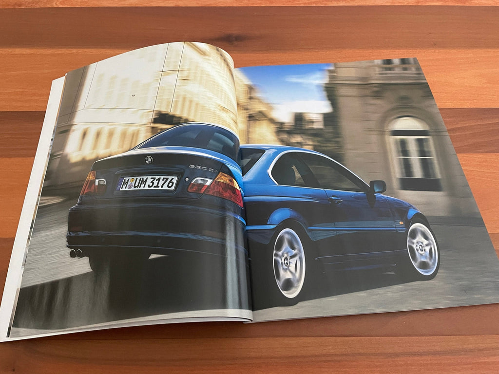 BMW-E46 Coupe, 2001-Dealership-Sales-Brochure