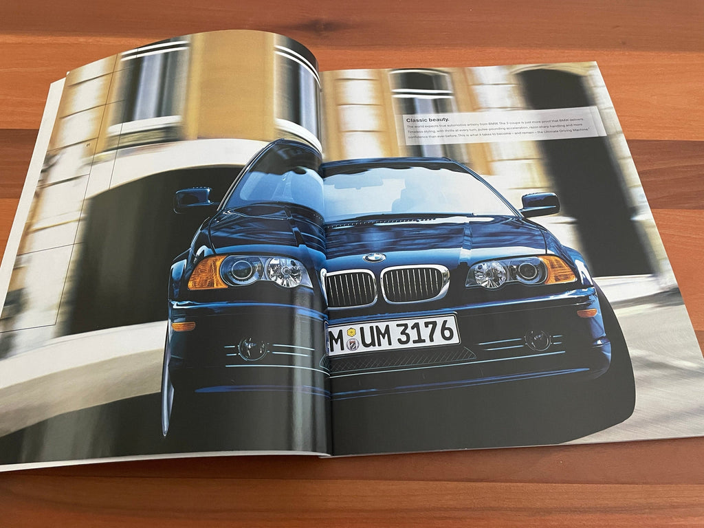 BMW-E46 Coupe, 2001-Dealership-Sales-Brochure