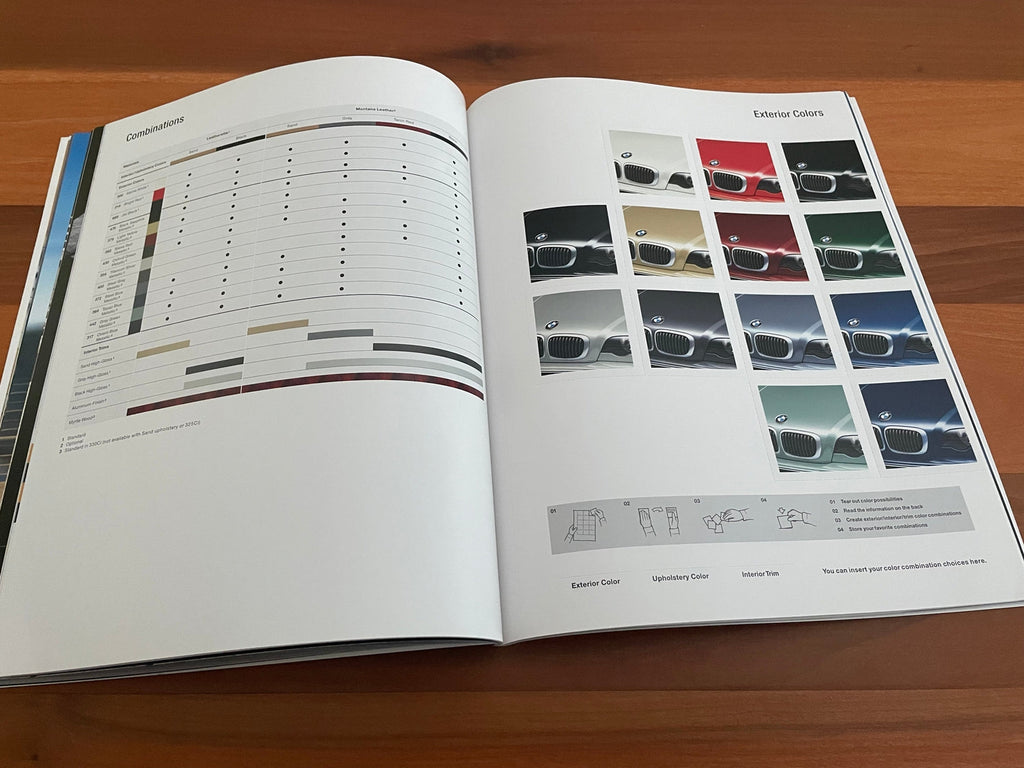 BMW-E46 Coupe, 2001-Dealership-Sales-Brochure