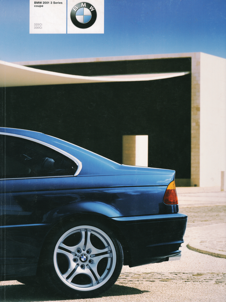 BMW-E46 Coupe, 2001-Dealership-Sales-Brochure