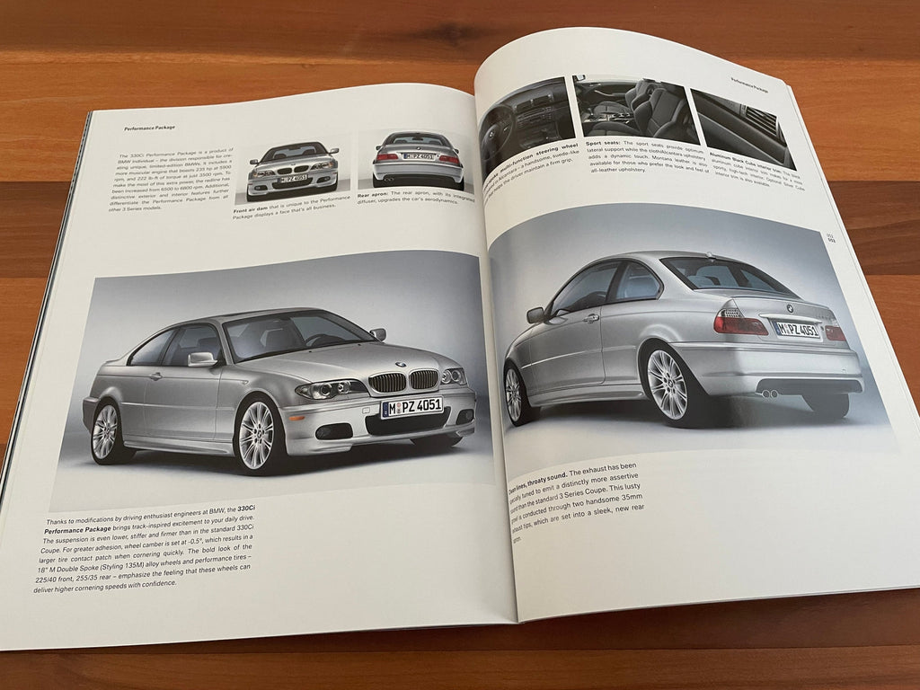 BMW-E46 Coupe, 2005-Dealership-Sales-Brochure