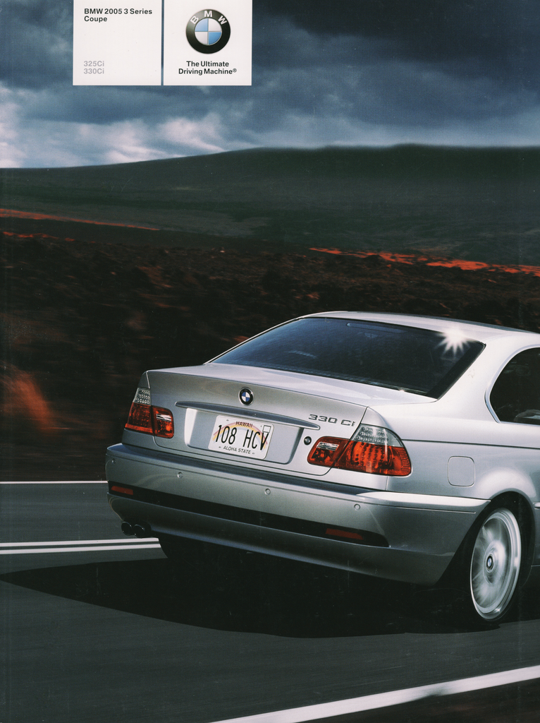 BMW-E46 Coupe, 2005-Dealership-Sales-Brochure
