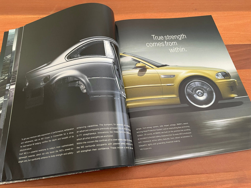 BMW-E46 M3, 2005-Dealership-Sales-Brochure
