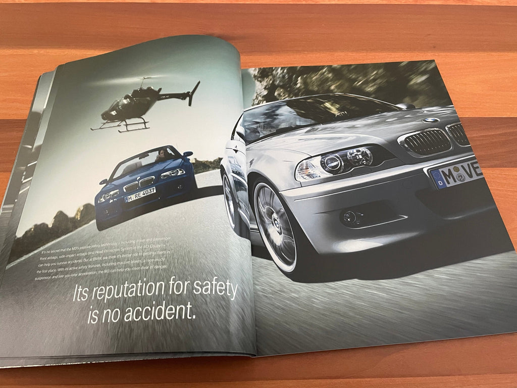 BMW-E46 M3, 2006-Dealership-Sales-Brochure