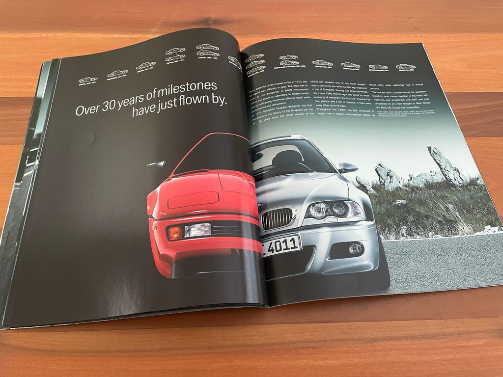 BMW-E46 M3, 2006-Dealership-Sales-Brochure