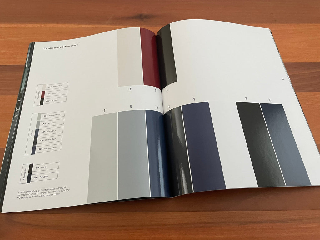 BMW-E46 M3, 2006-Dealership-Sales-Brochure