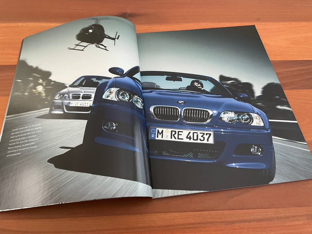 BMW-E46 M3, 2006-Dealership-Sales-Brochure