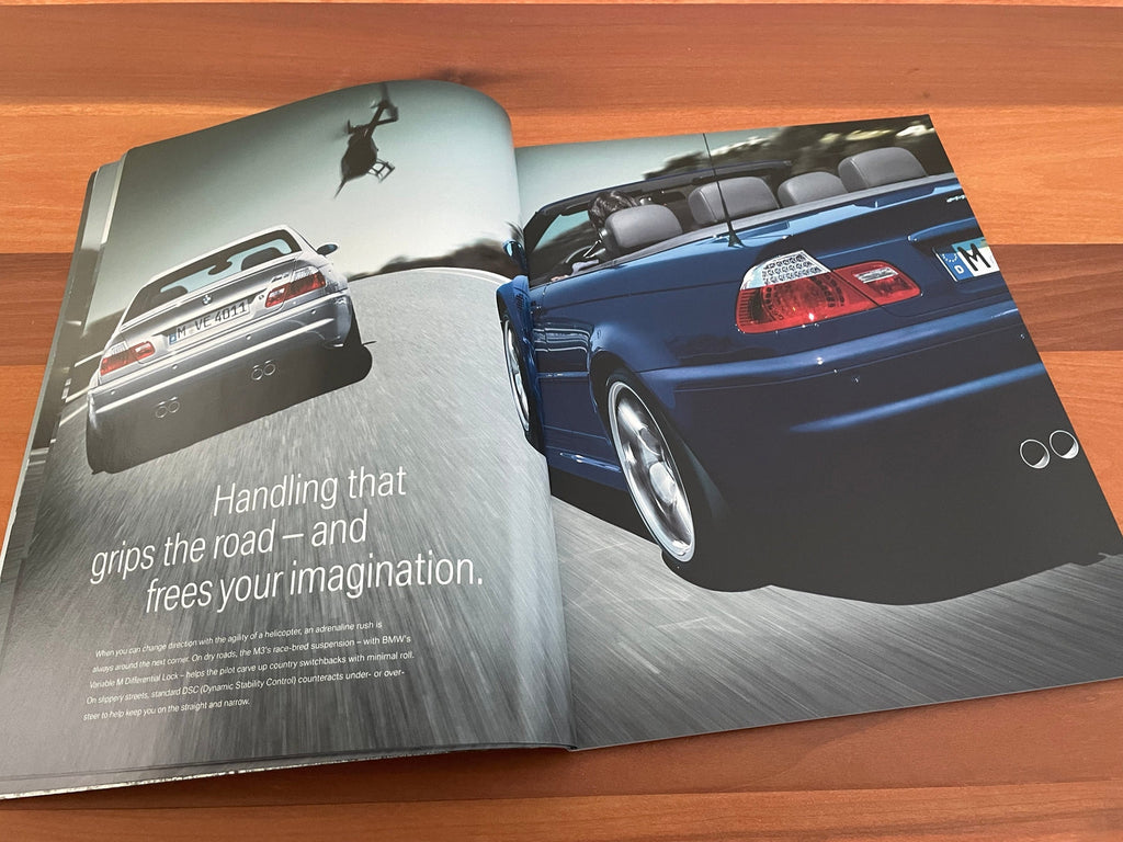 BMW-E46 M3, 2006-Dealership-Sales-Brochure