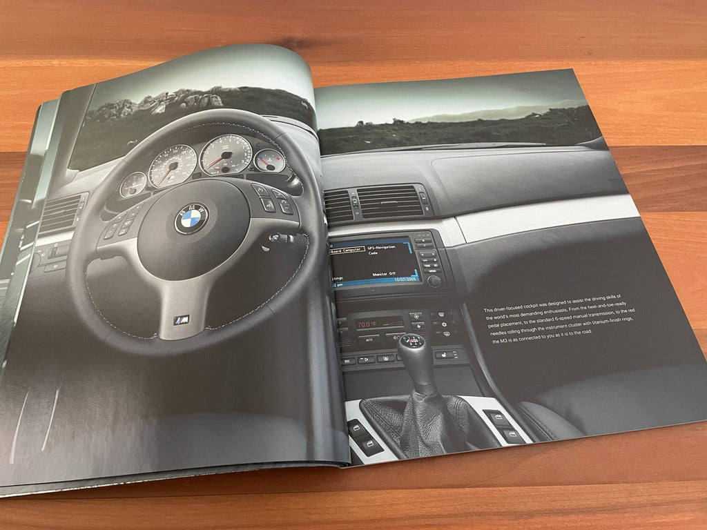 BMW-E46 M3, 2006-Dealership-Sales-Brochure