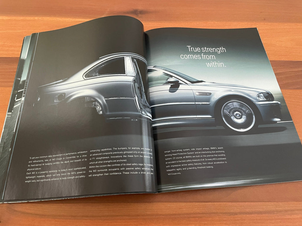 BMW-E46 M3, 2006-Dealership-Sales-Brochure