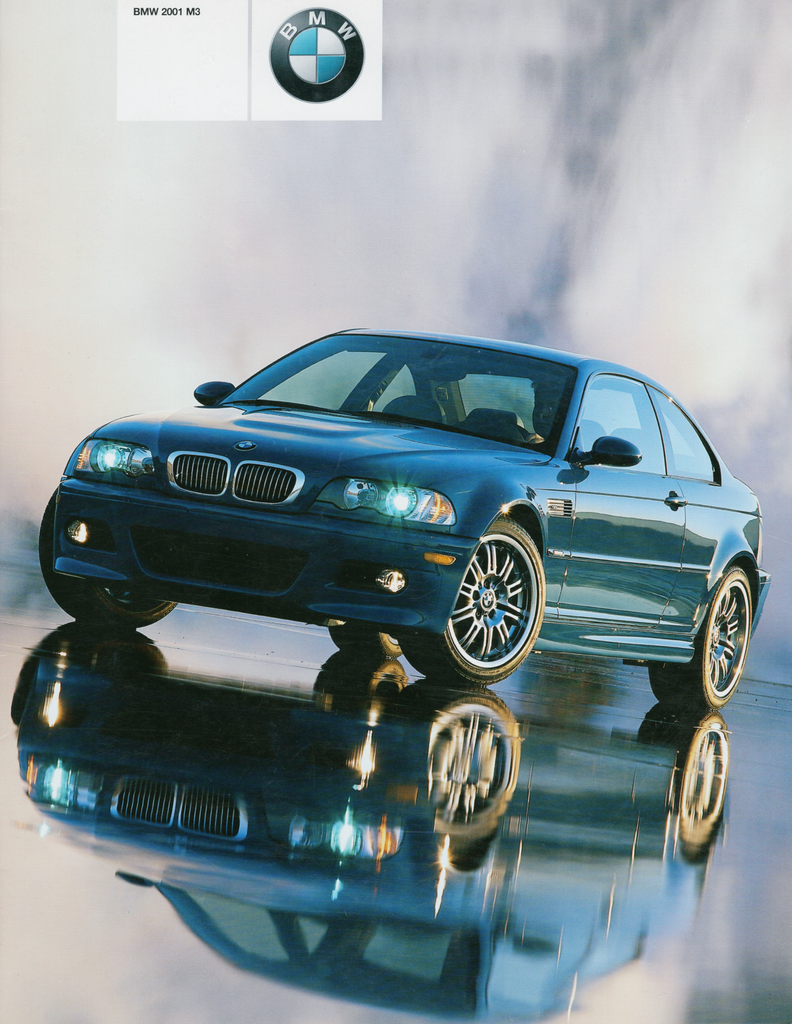 BMW-E46 M3 Coupe, 2001-Dealership-Sales-Brochure
