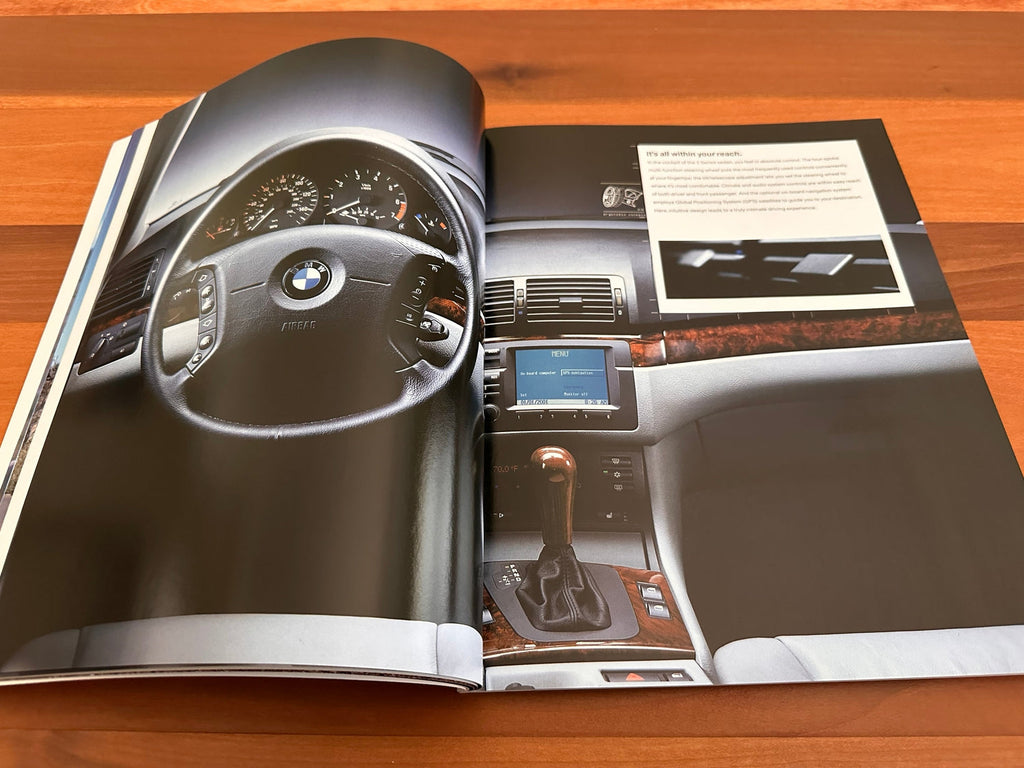 BMW-E46 Sedan, 2001-Dealership-Sales-Brochure