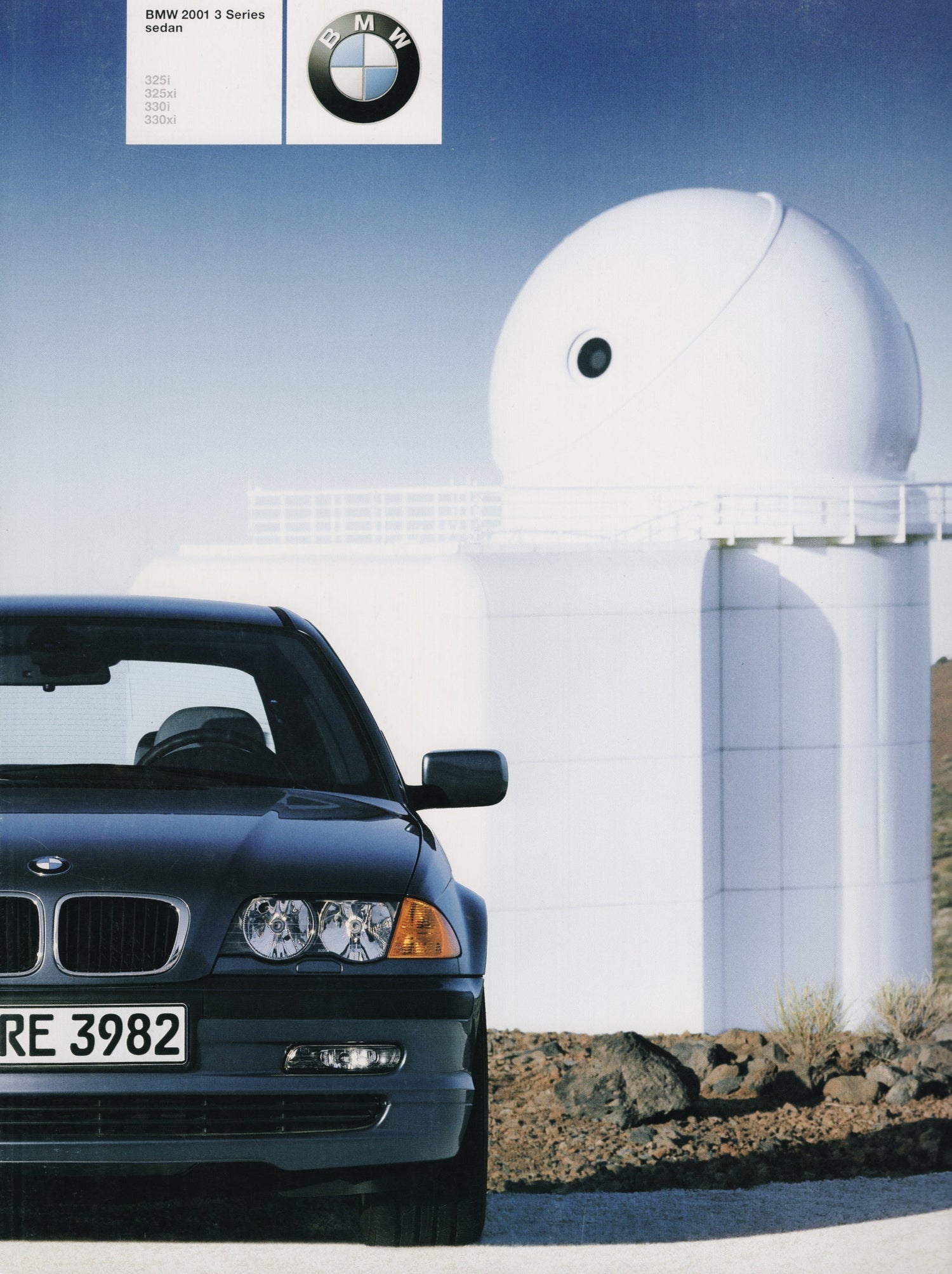 BMW-E46 Sedan, 2001-Dealership-Sales-Brochure