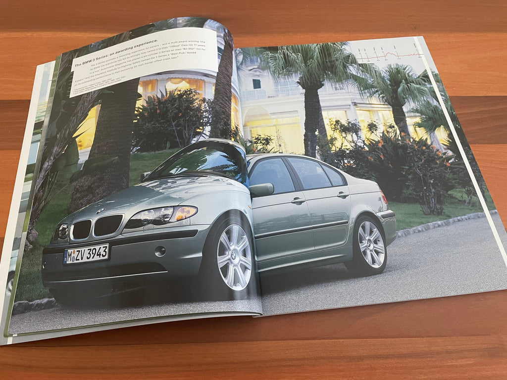 BMW-E46 Sedan, 2003-Dealership-Sales-Brochure
