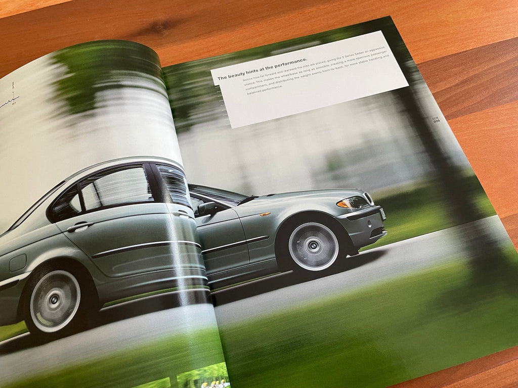 BMW-E46 Sedan, 2005-Dealership-Sales-Brochure
