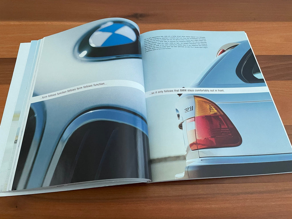 BMW-E46 Touring, 2000-Dealership-Sales-Brochure