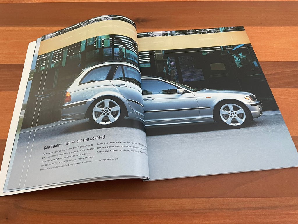 BMW-E46 Touring, 2004-Dealership-Sales-Brochure