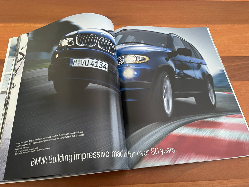 BMW-E53 X5, 2006-Dealership-Sales-Brochure
