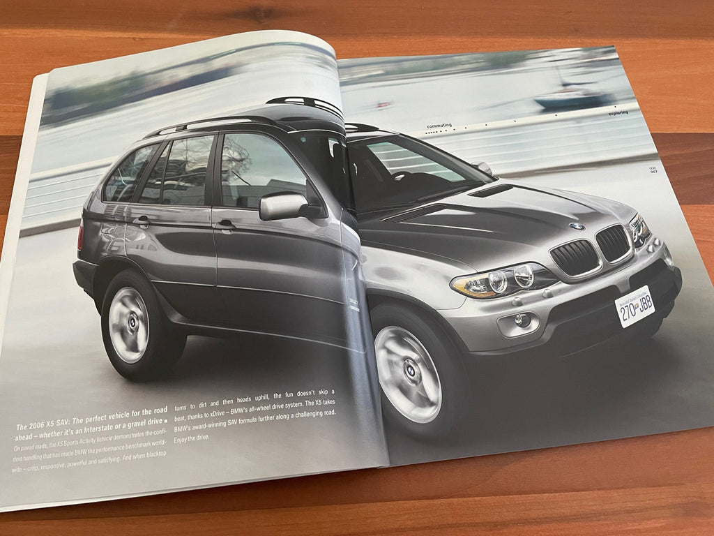 BMW-E53 X5, 2006-Dealership-Sales-Brochure
