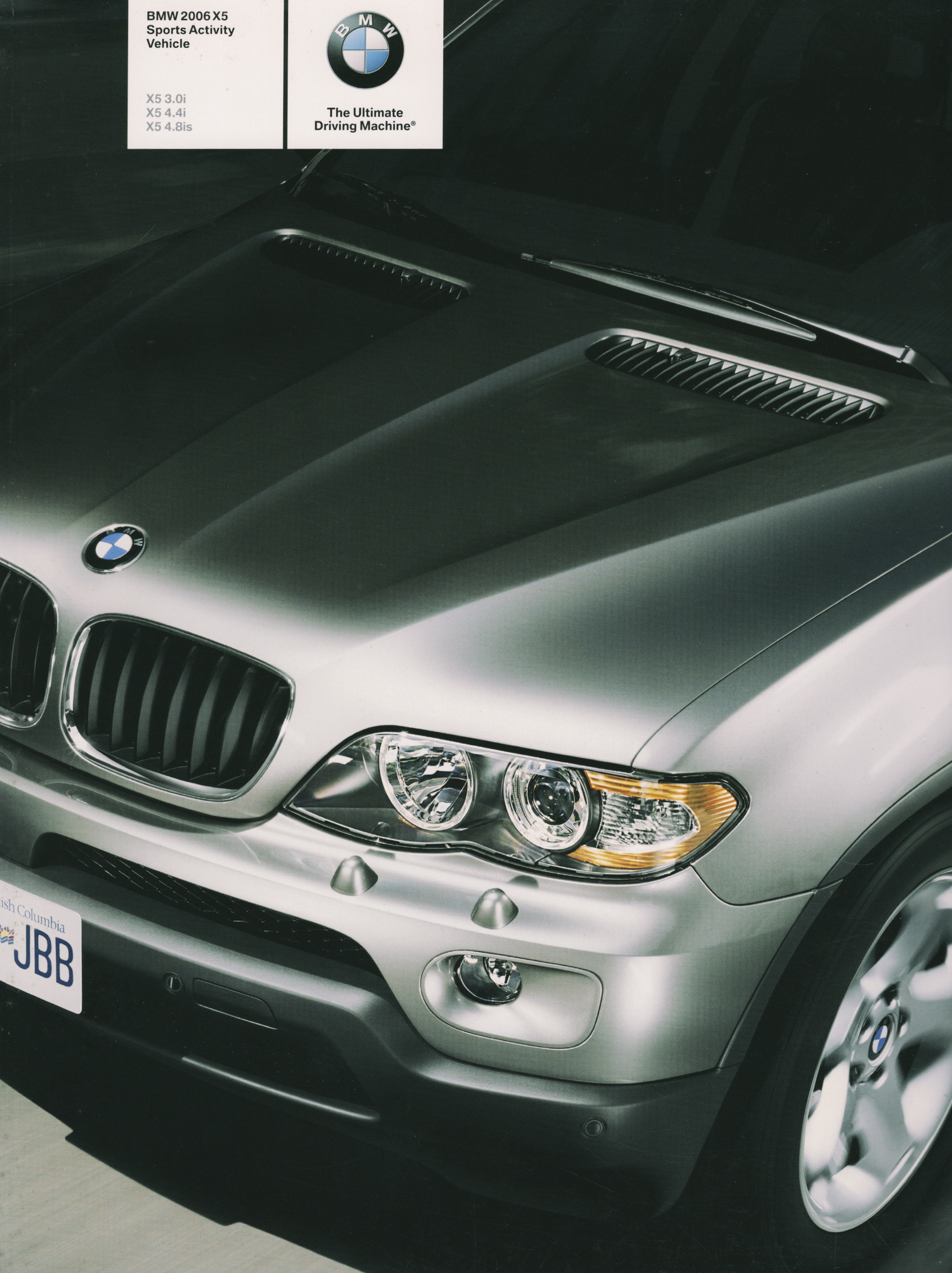 BMW-E53 X5, 2006-Dealership-Sales-Brochure