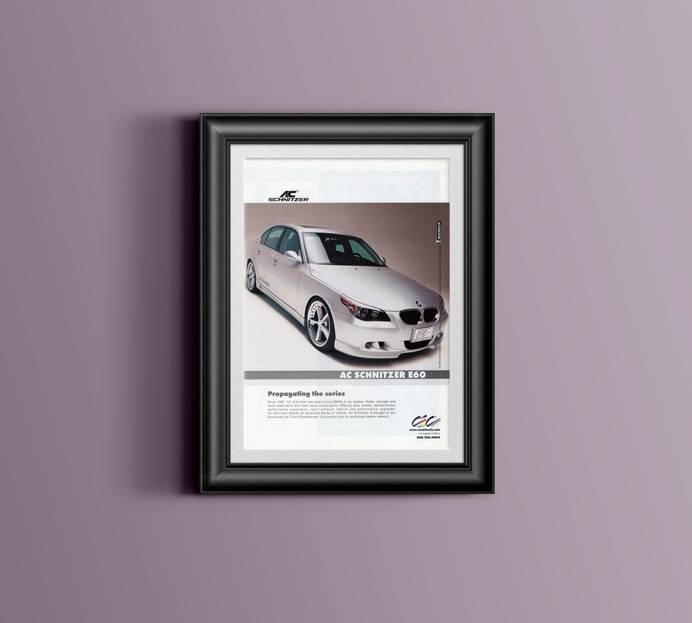BMW-E60 AC Schnitzer-Magazine-Ad