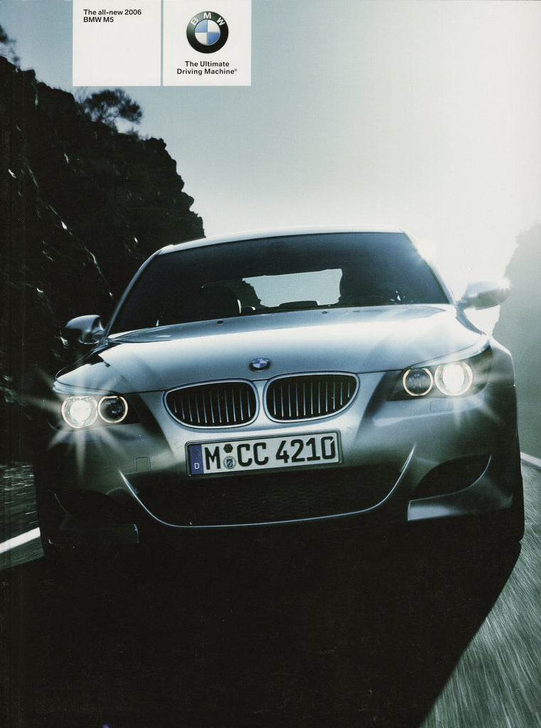 BMW-E60 M5, 2006-Dealership-Sales-Brochure