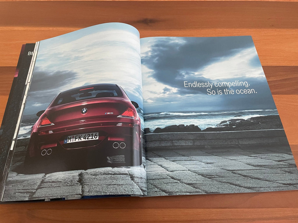 BMW-E60 M5, E63 & E64 M6, 2007-Dealership-Sales-Brochure