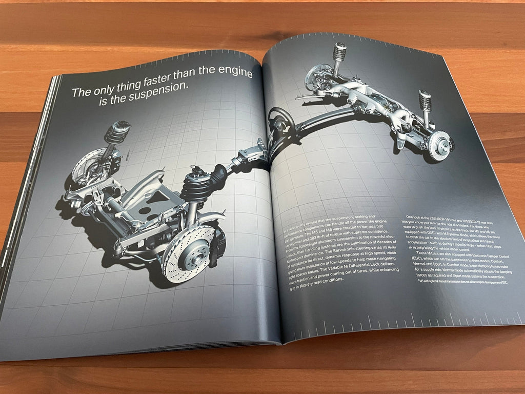 BMW-E60 M5, E63 & E64 M6, 2007-Dealership-Sales-Brochure